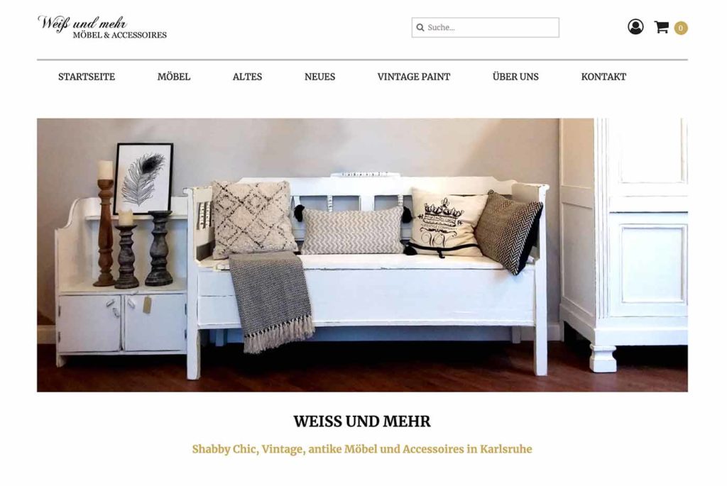 Weiß und mehr – Möbel & Wohnaccessoires - Beste Adressen